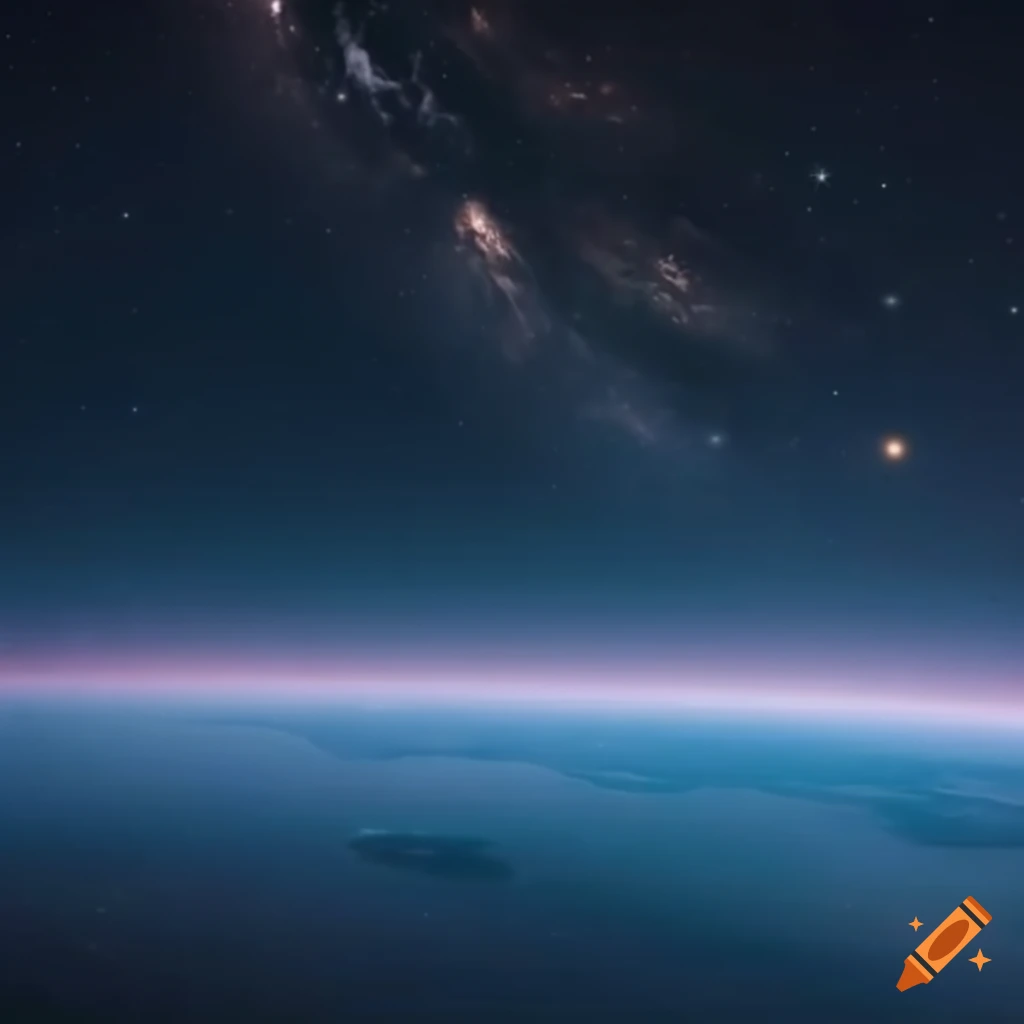 Photo of empty outer space from a