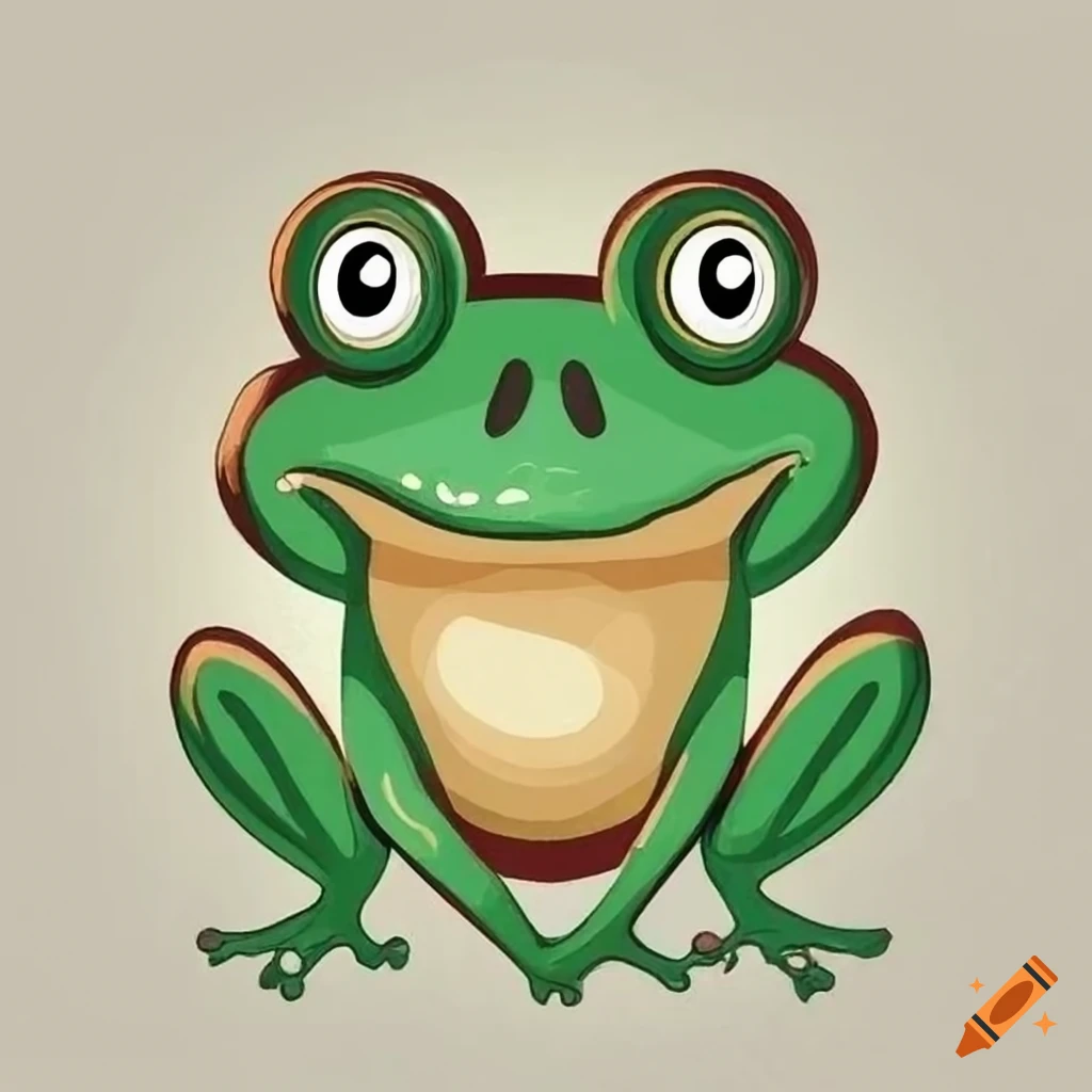 Traditional Japanese Drawing Of A Frog On Craiyon