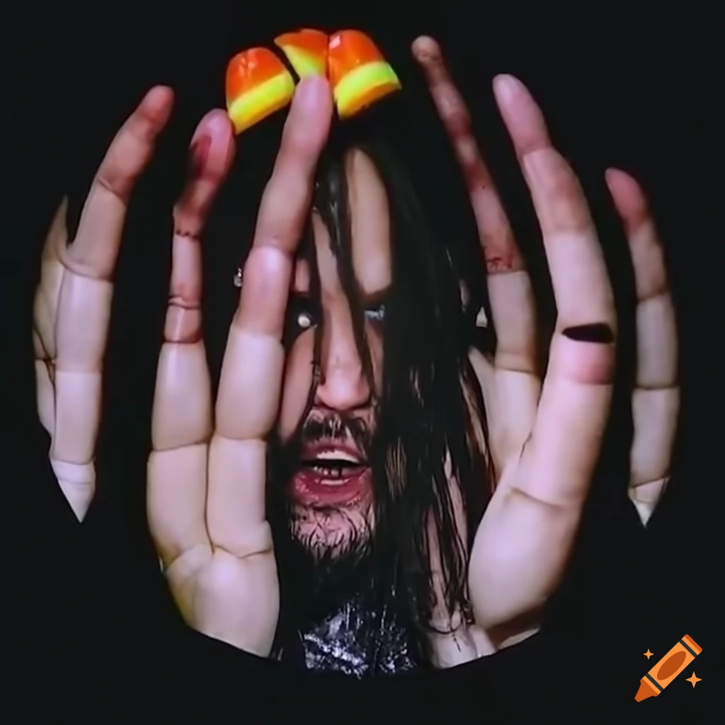 rock band Korn performing a cover of I Want Candy