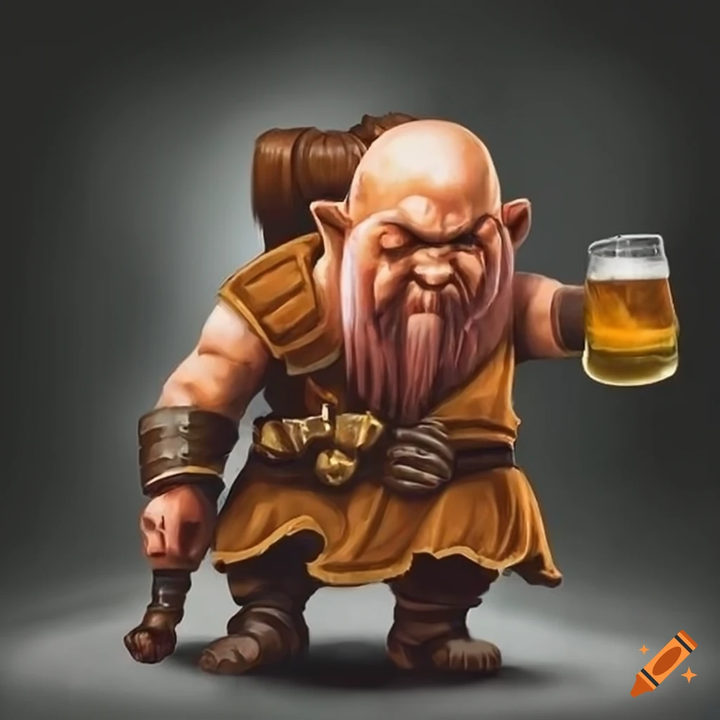 beer brewed by a dwarf monk