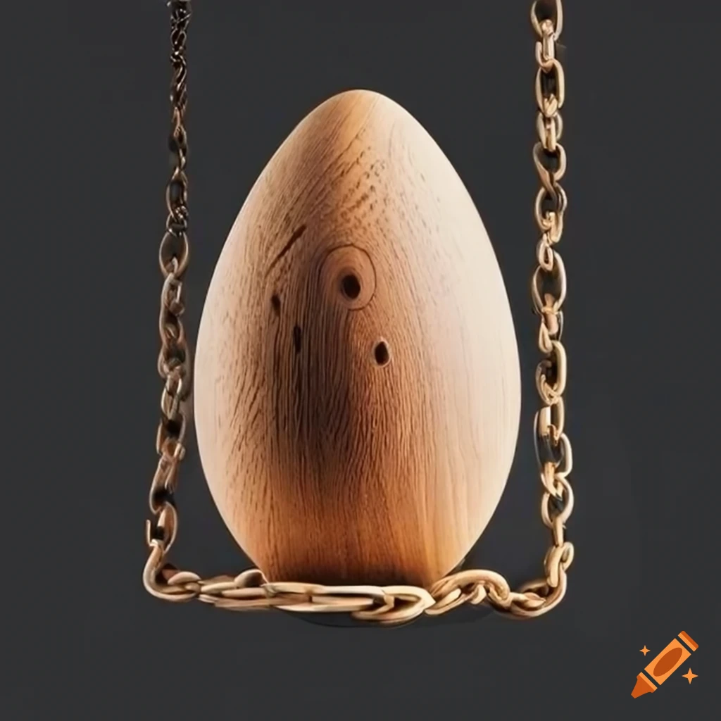 hanging wooden speakerbox with woofer and tweeter
