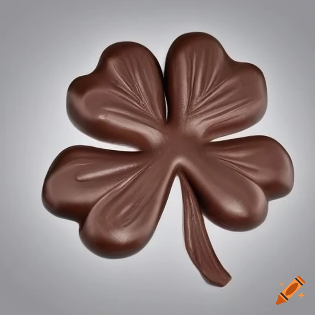 box of shamrock shaped chocolates