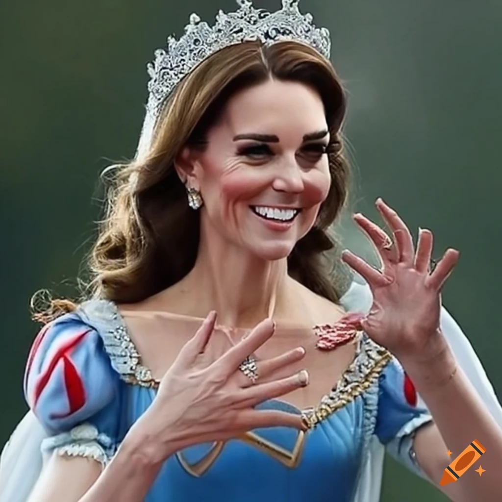 Kate Middleton as Snow White