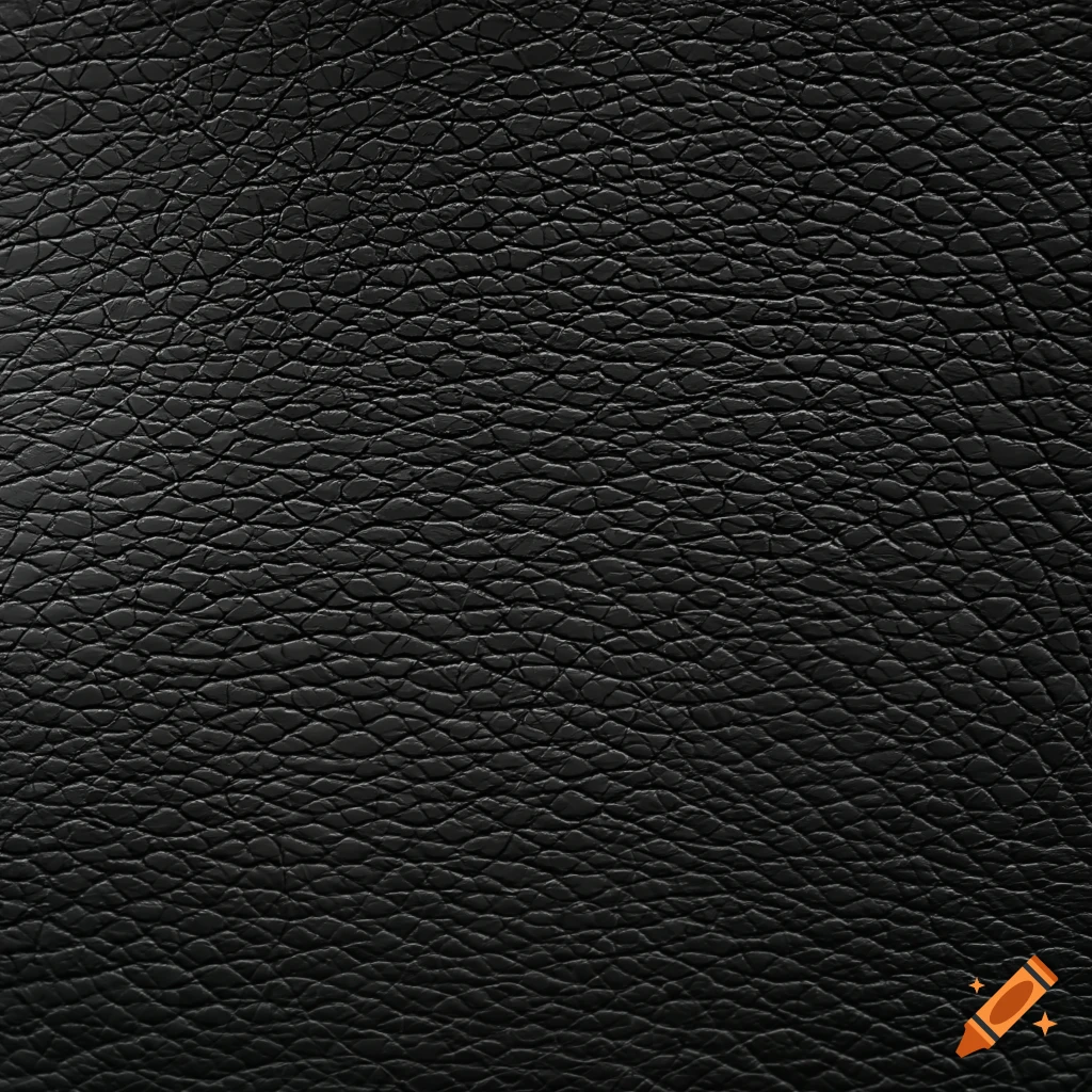 Black leather texture pattern on Craiyon