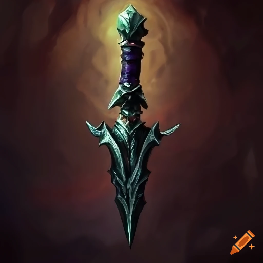 image of an Eldritch stone dagger