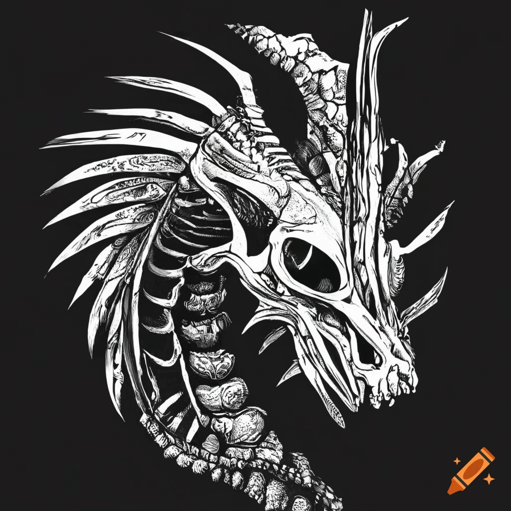 Dragon & skull tattoo design... - Green Valley Tattoo | Facebook