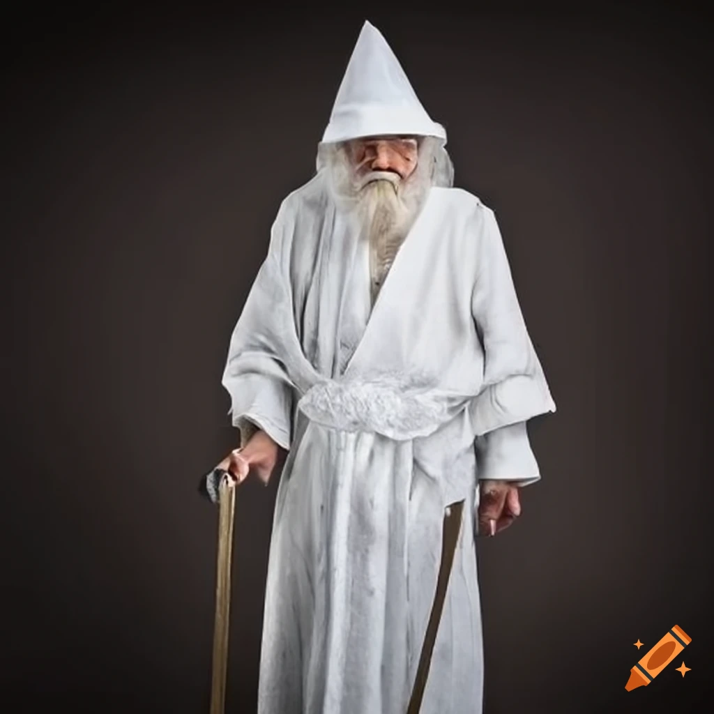 image of an elderly mage in a white robe