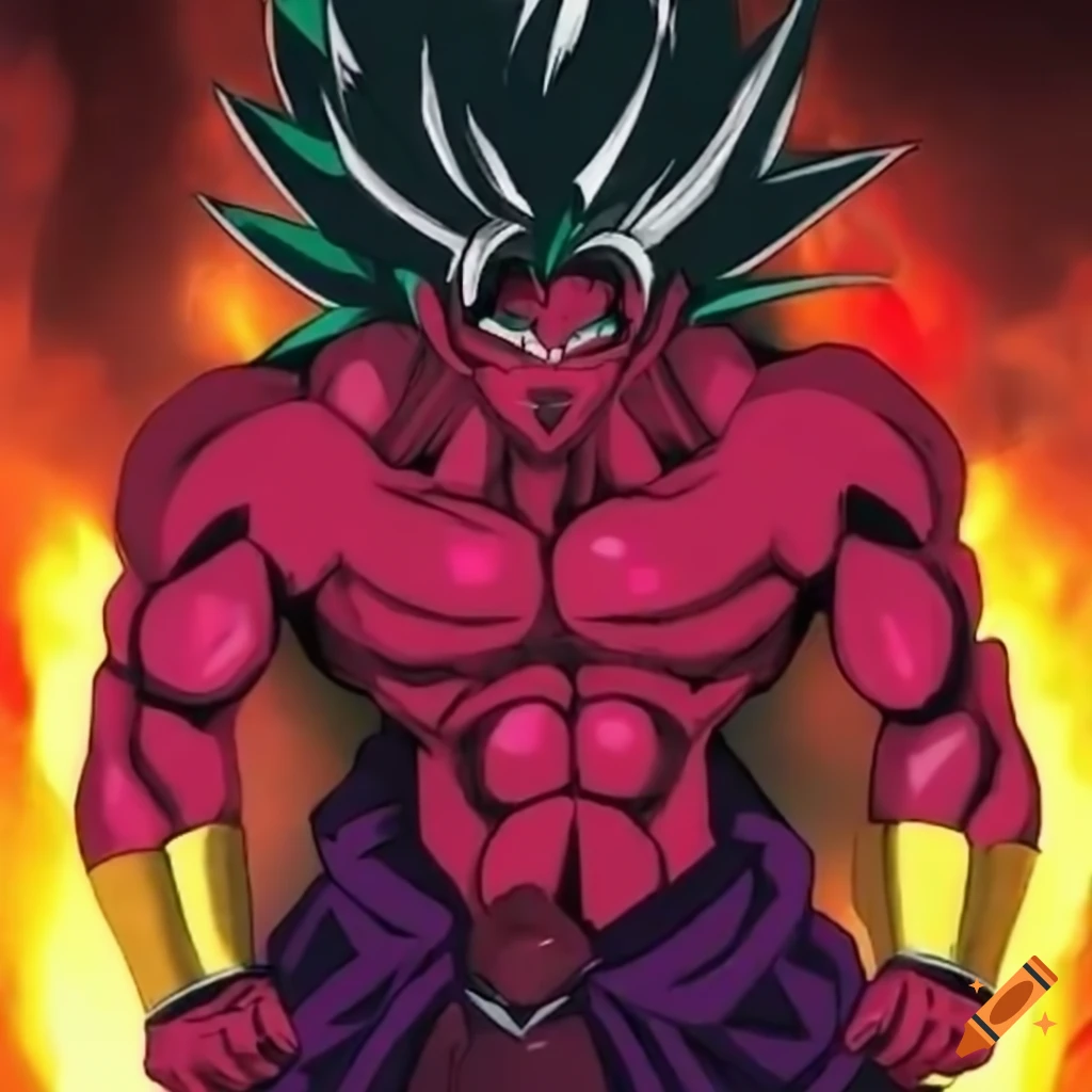 Goku in ssj4 form on Craiyon
