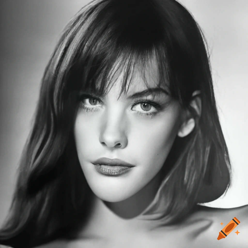Vintage photo of liv tyler in the 1960s on Craiyon