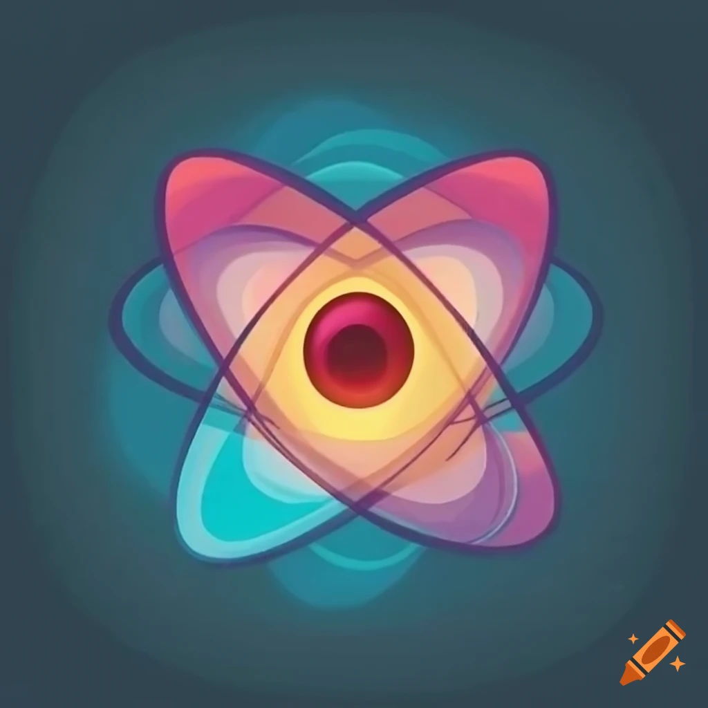 Illustration of an atom
