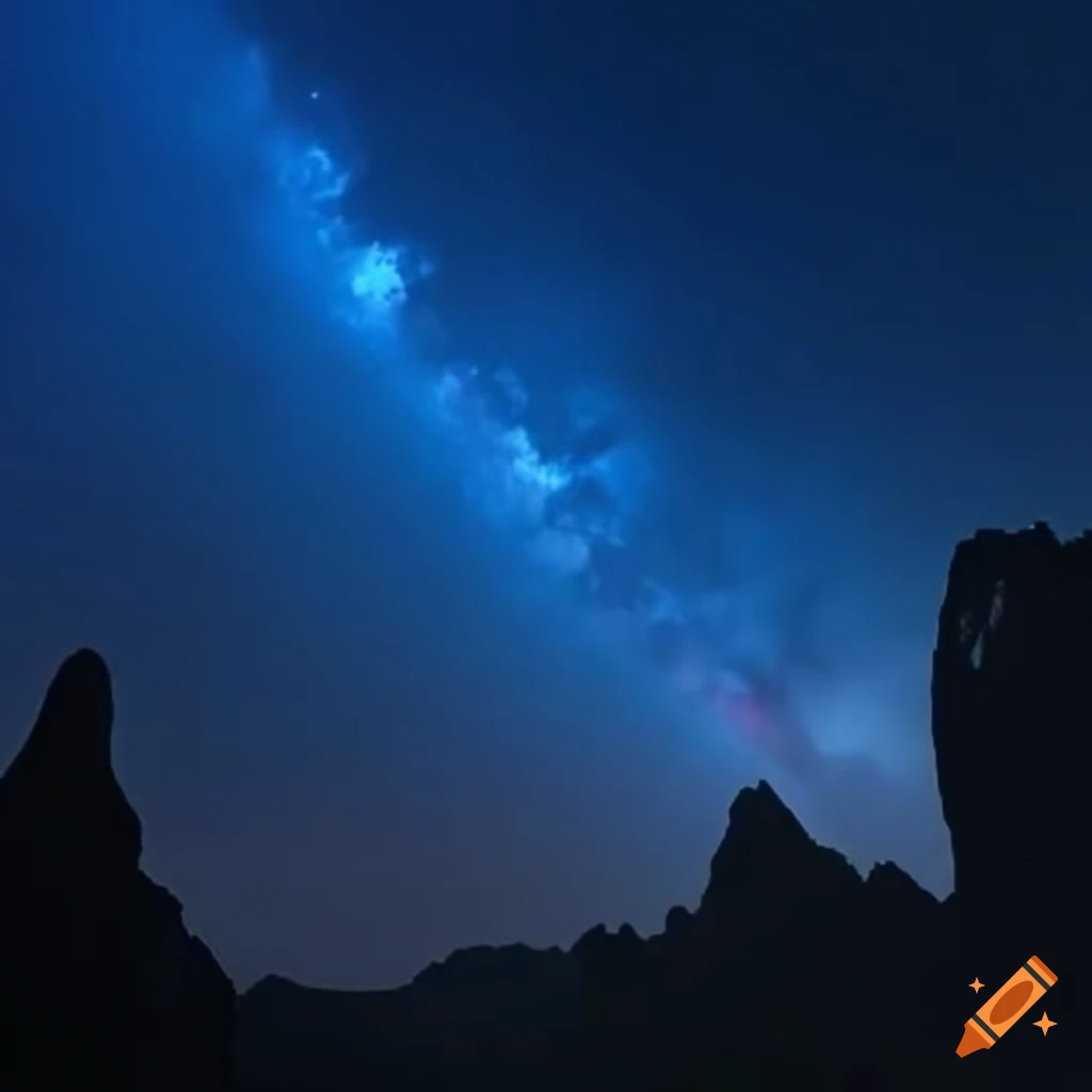 scenic view of pristine worlds