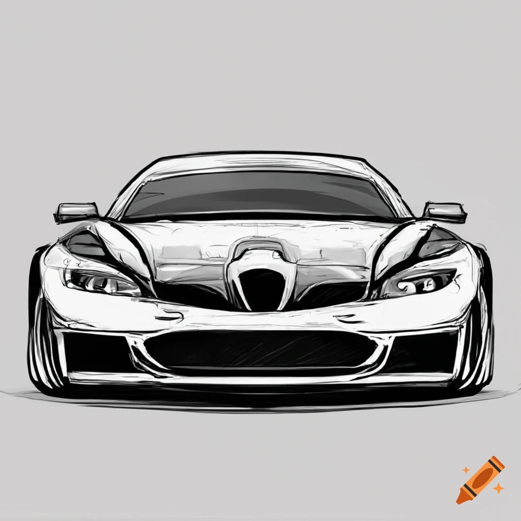 Person Is Drawing A Sports Car With Pencil On A Sketchbook Background,  Picture Of A Car To Draw, Car, Drawing Background Image And Wallpaper for  Free Download