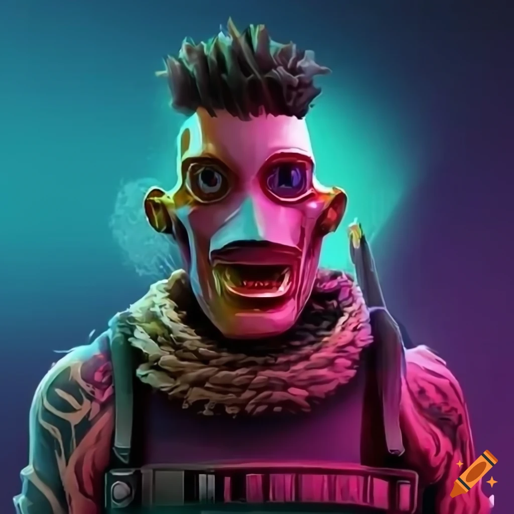 Screenshot of a modded server app on Craiyon