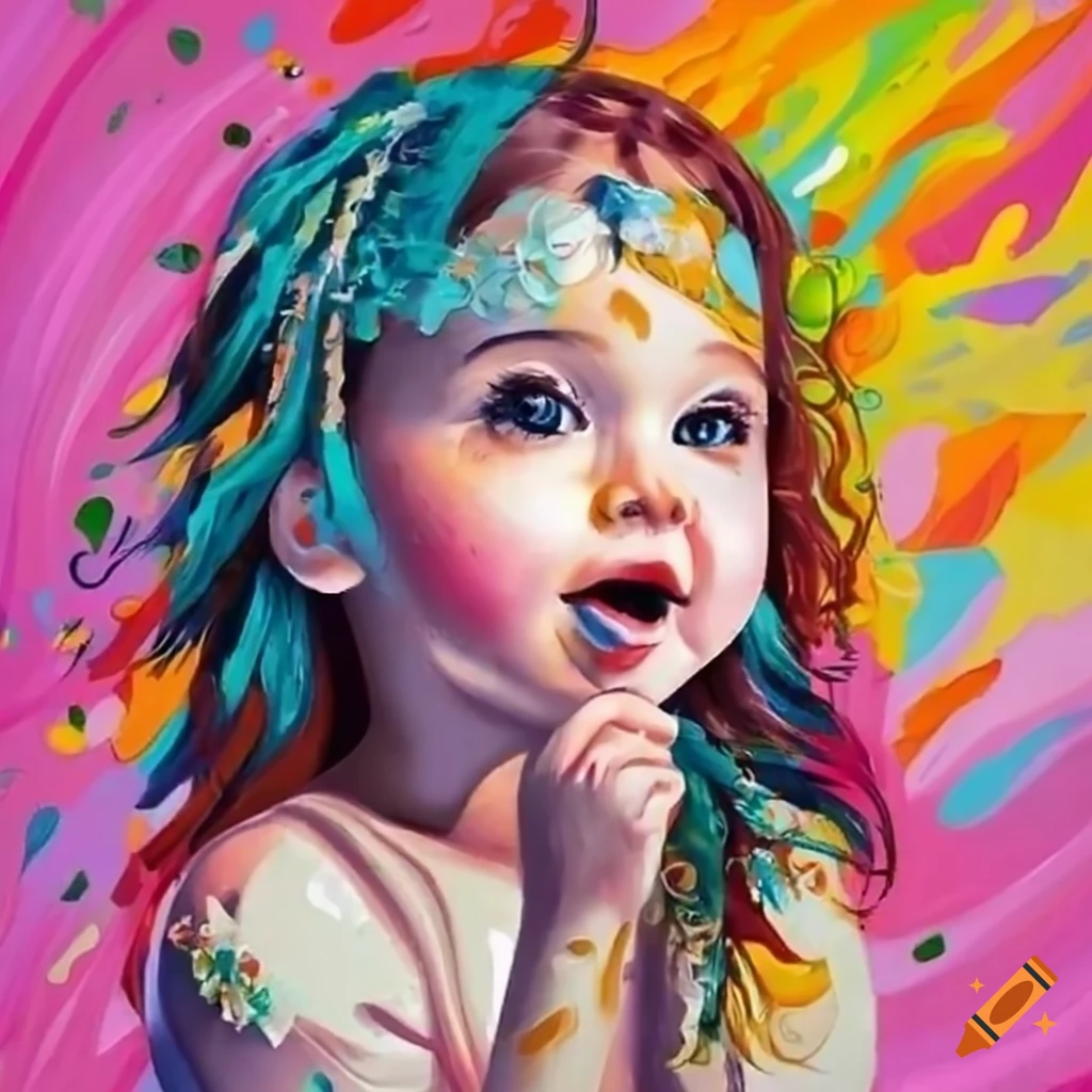 1st Birthday Invitation Card For Rayna
