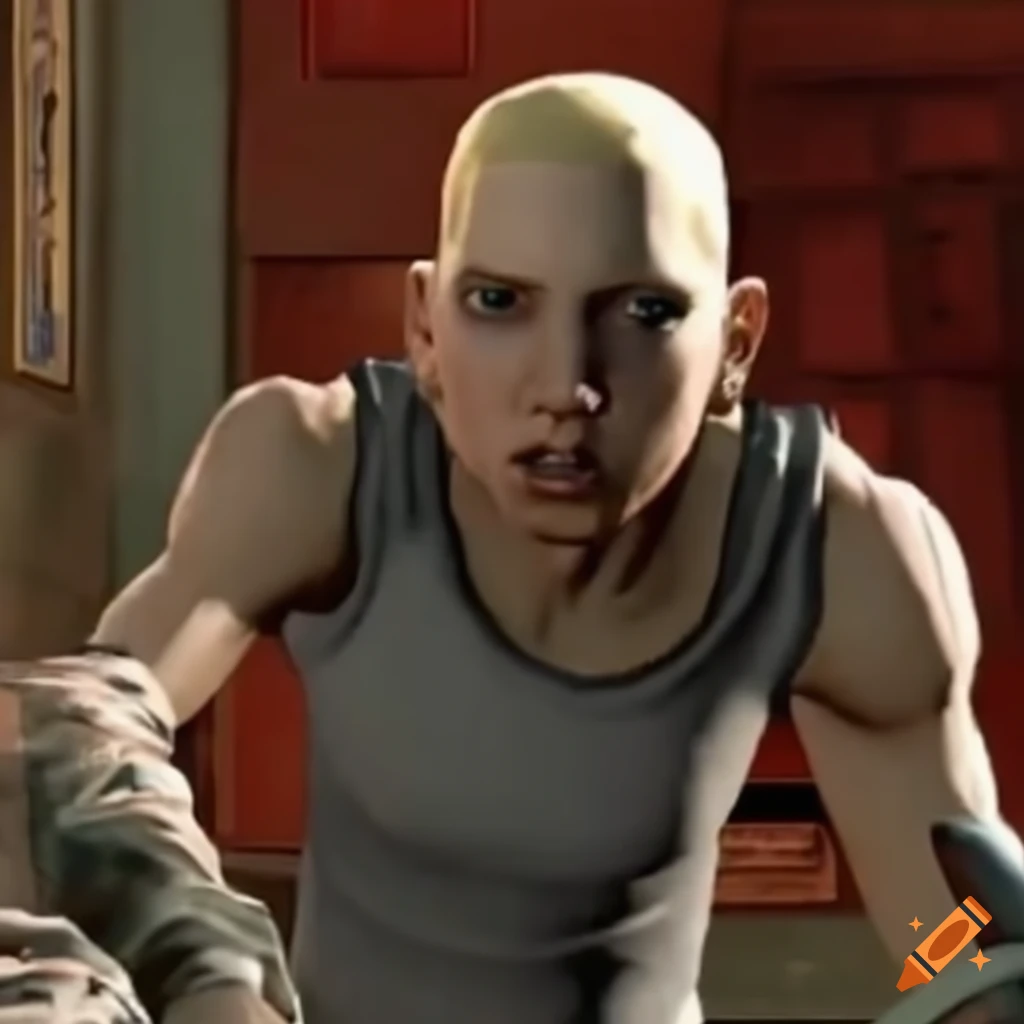 Gameplay of eminem in timesplitters 2