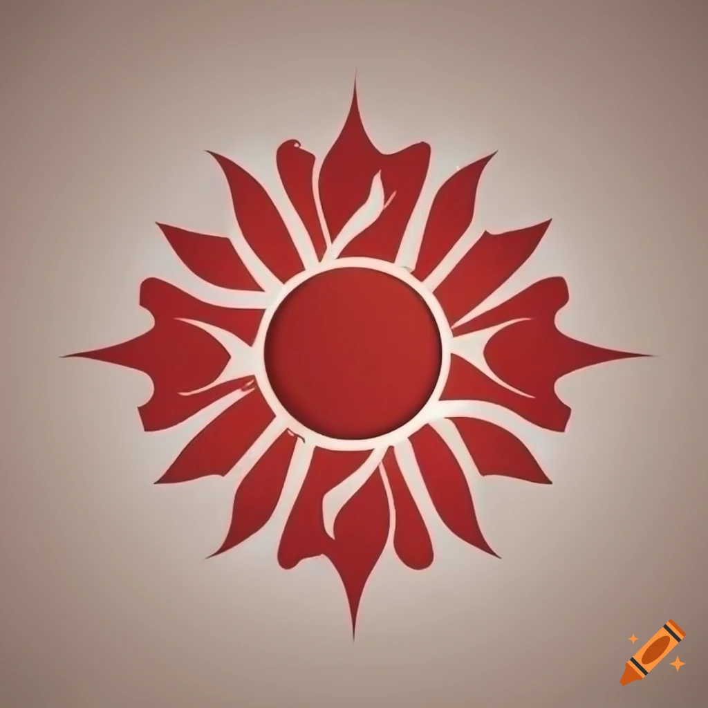 logo-with-red-sun-and-cross-on-craiyon