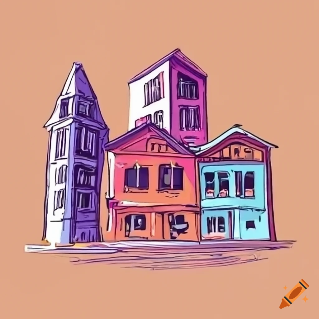 real estate exploration illustration