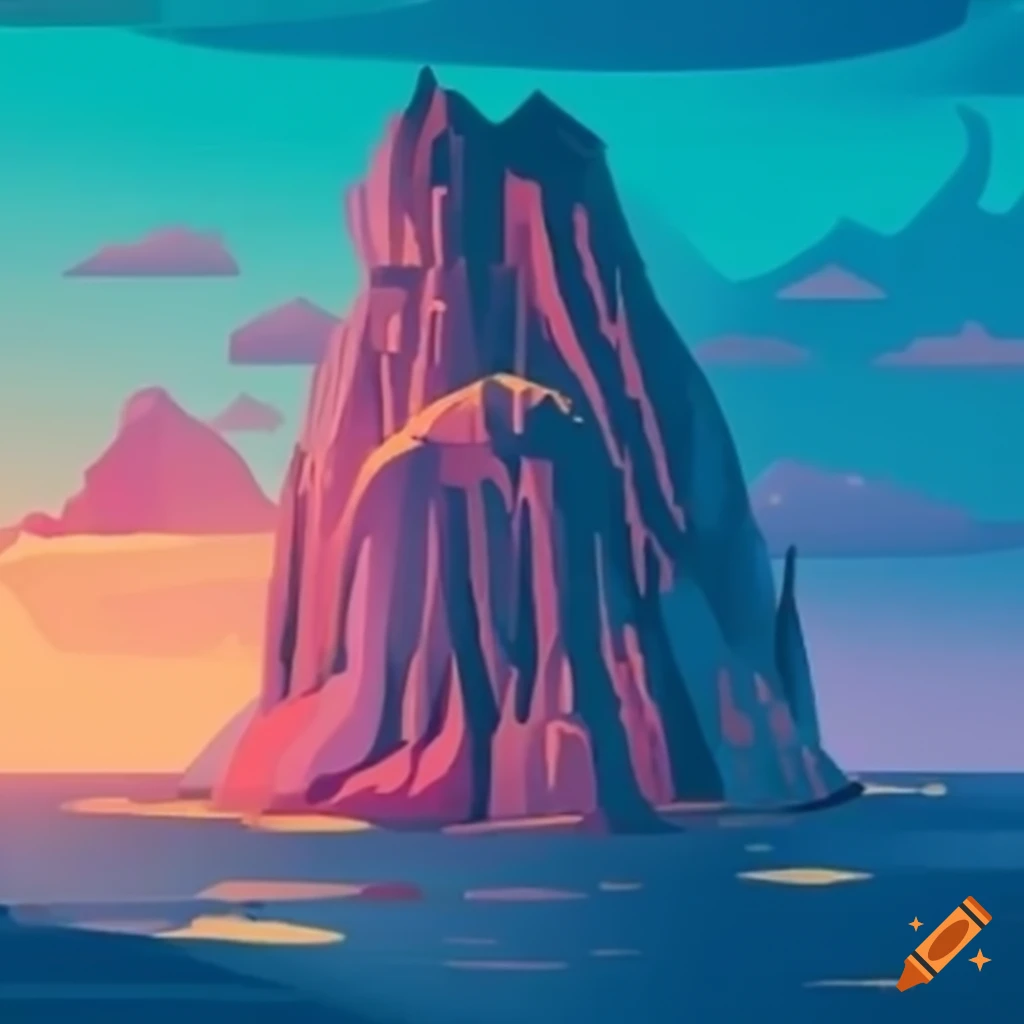 concept art of amazing fantasy world