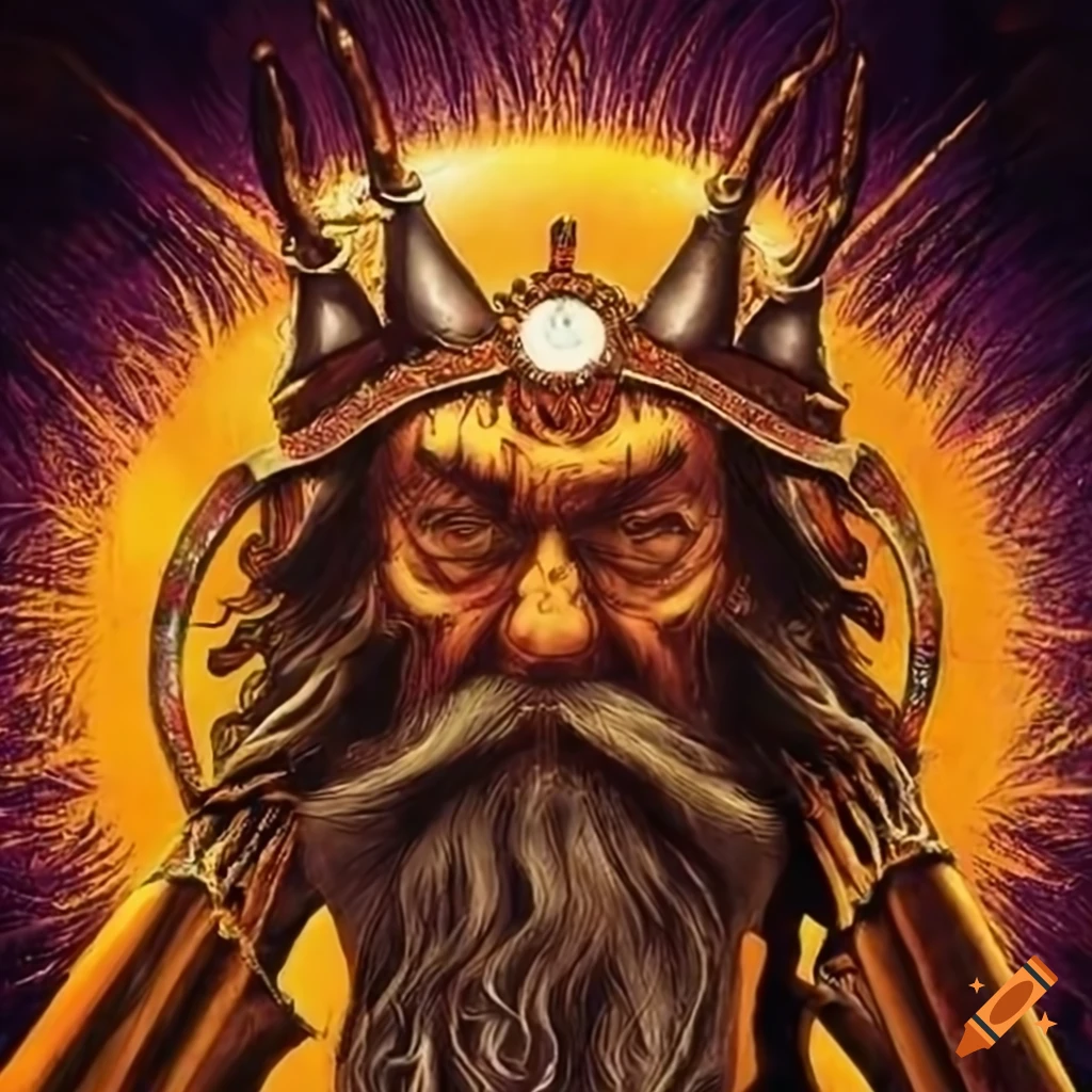 representation of the Slavic God Dažbog