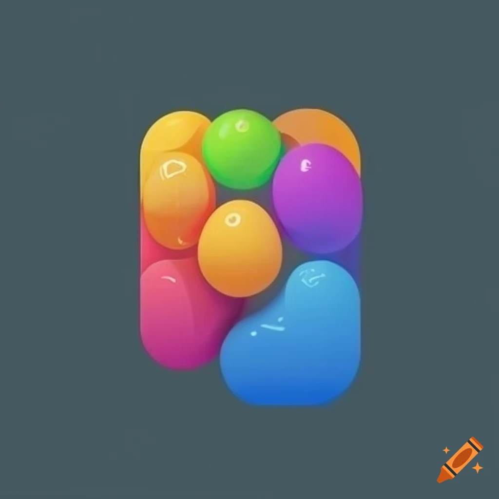 colorful minimalist icon for a Bay Area exploration app