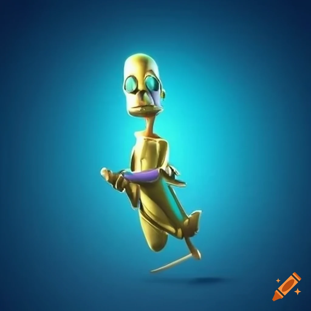 cartoon-image-of-a-crazy-band-with-4-members-on-craiyon