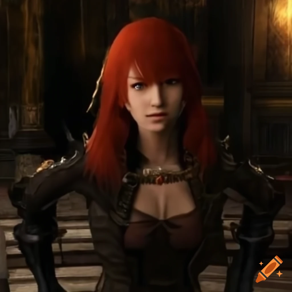 Lydia Benecke in Final Fantasy as an NPC