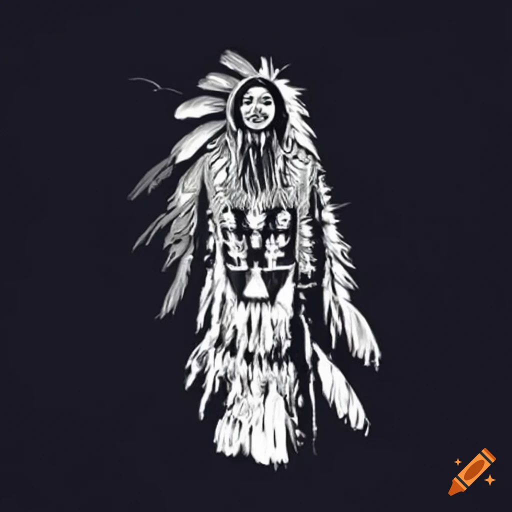 Lakota grass dancer performing traditional dance