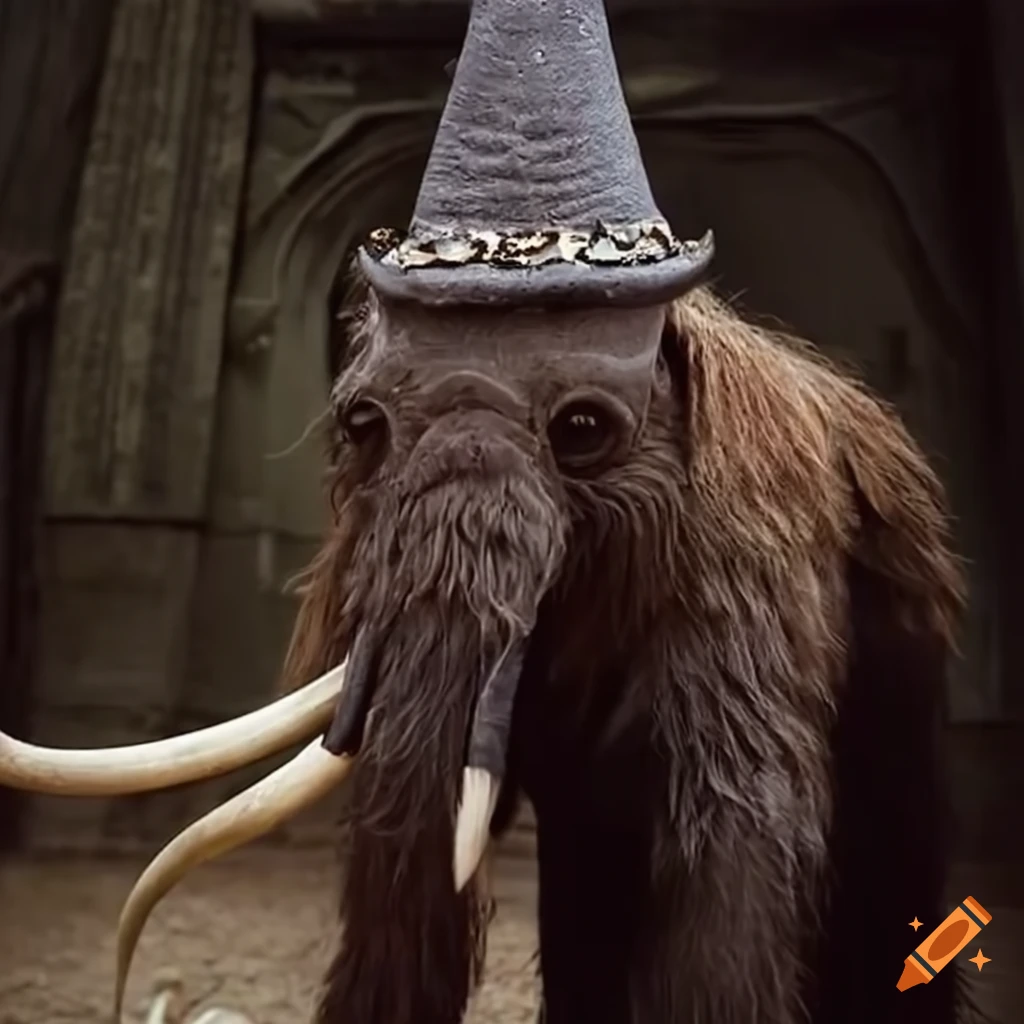 picture of a wizard mammoth