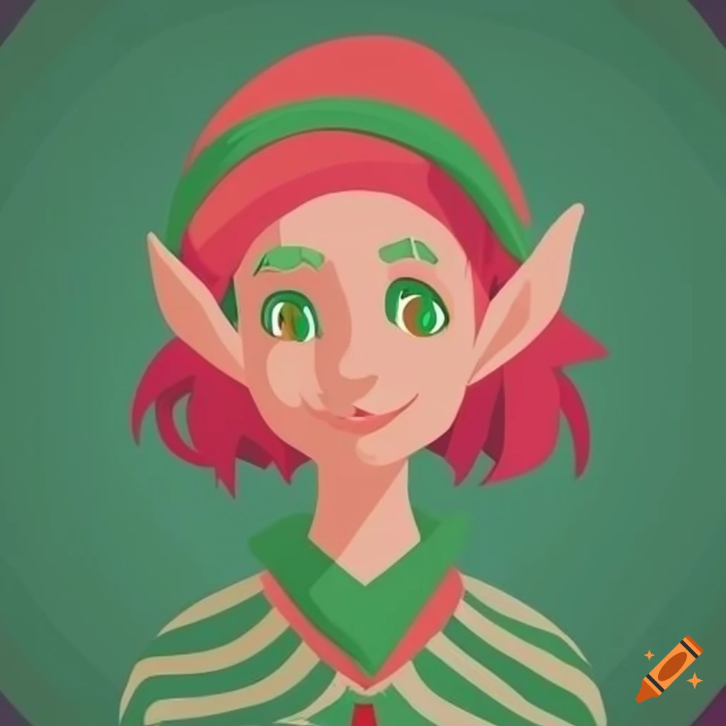 Minimalist Vector Art Of A Female Christmas Elf On Craiyon minimalist-vector-art-of-a-female-christmas-elf-on-craiyon