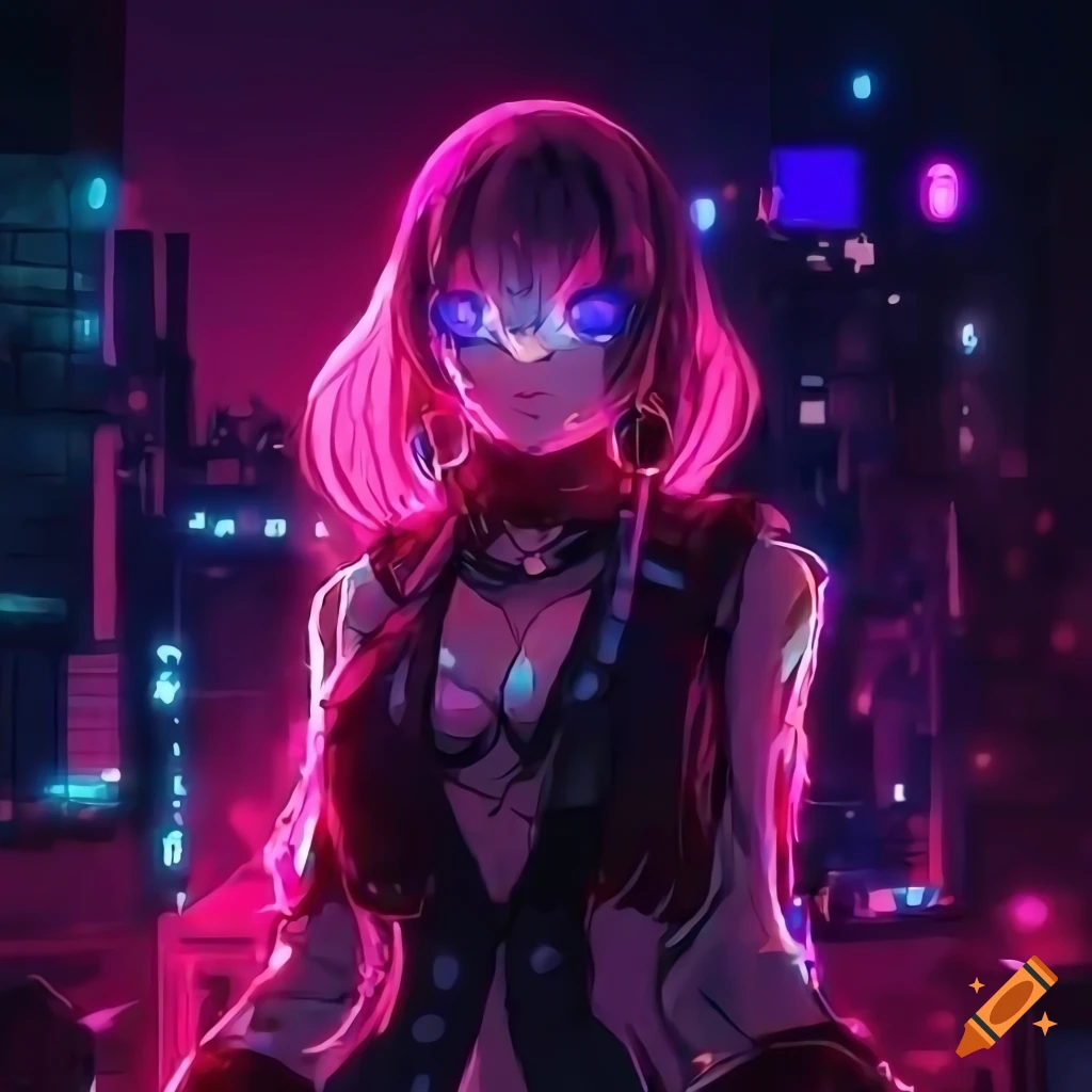 Gorgeous Cyber Anime Girl - Juka Arts - Drawings & Illustration, Fantasy &  Mythology, Space Fiction, Robots & Cyborgs - ArtPal