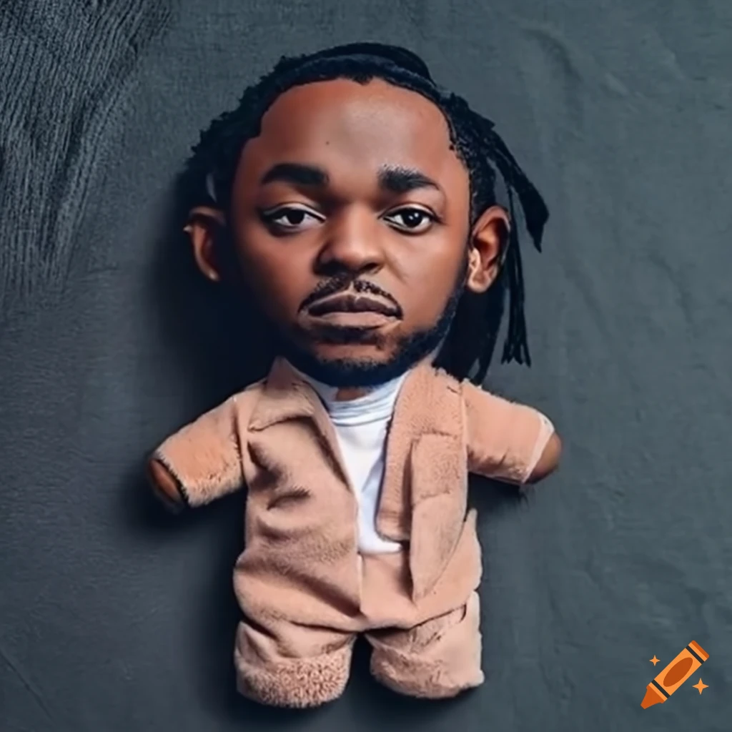 Kendrick Lamar plush doll