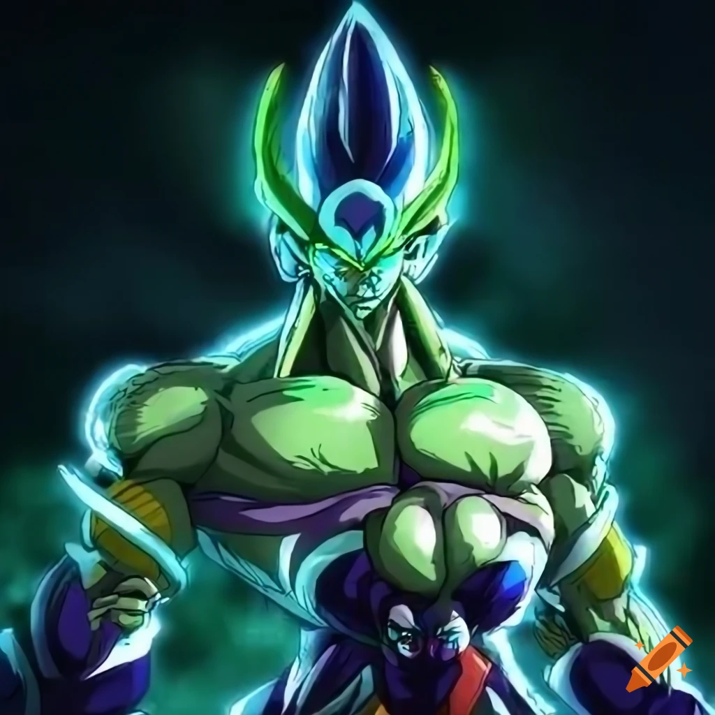 Image of broly and guyver on Craiyon