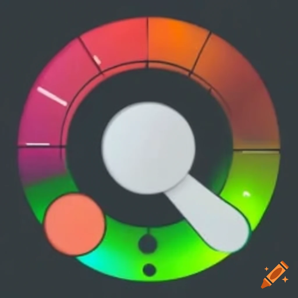 Online status indicators on a user interface