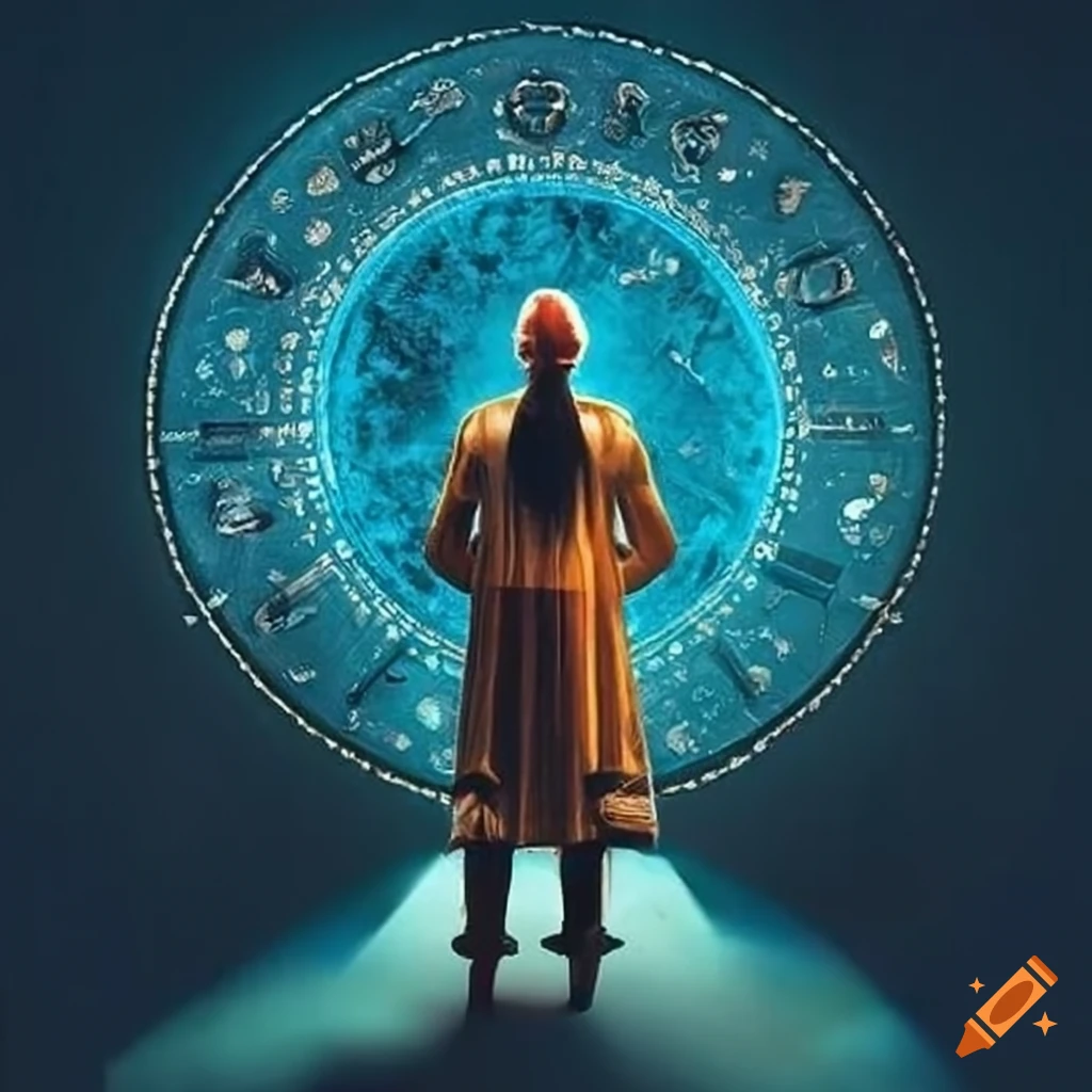 man-in-an-astrological-library