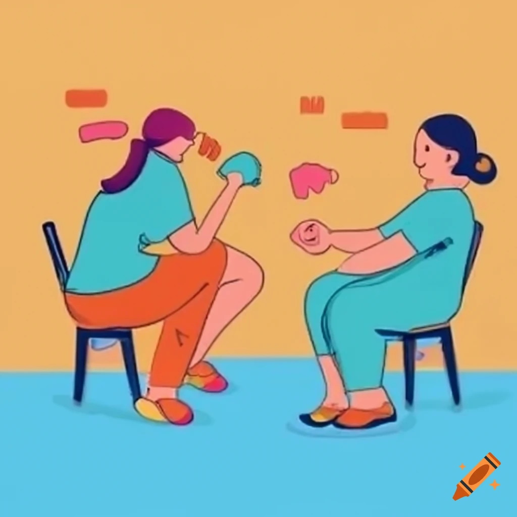 Speech therapy concept