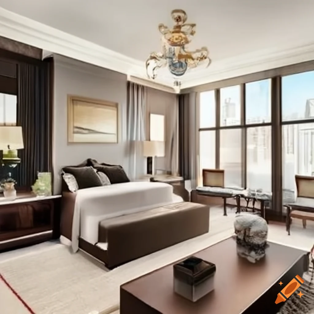 Luxury virtual living room on Craiyon