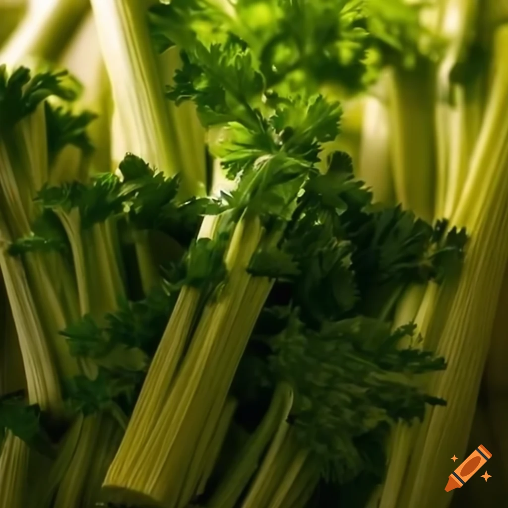 celery being harvested