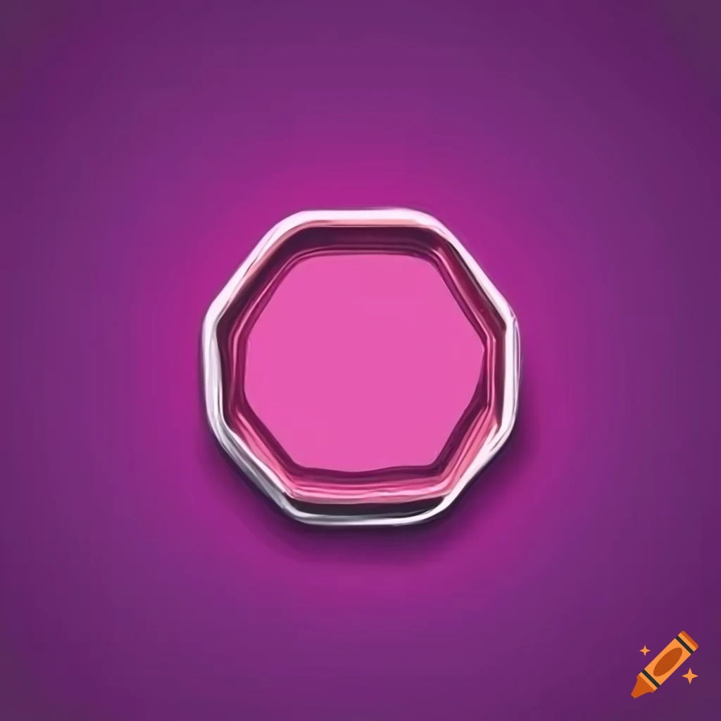 elegant drawing of a pink diamond-shaped wax seal
