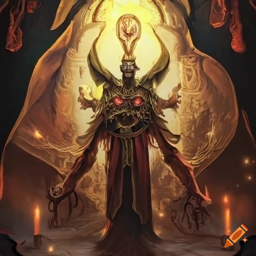 representation of the God of Alchemy