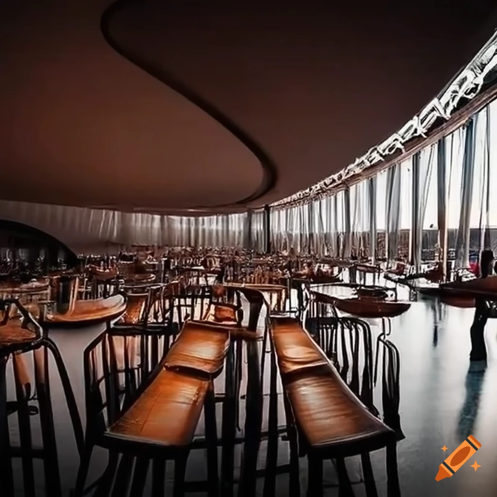 photo of a spacious cafeteria