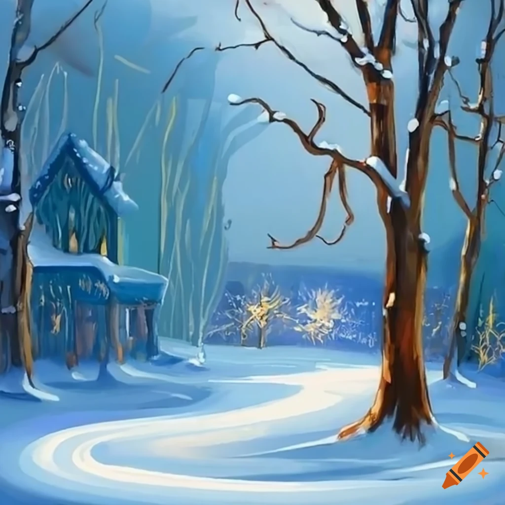 artwork of winter season