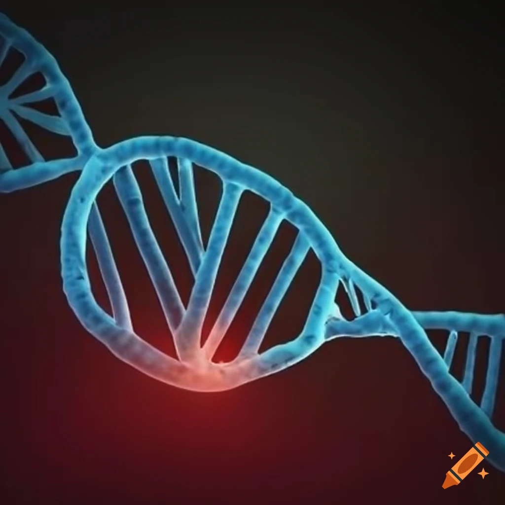 Visualization of genetic code on craiyon