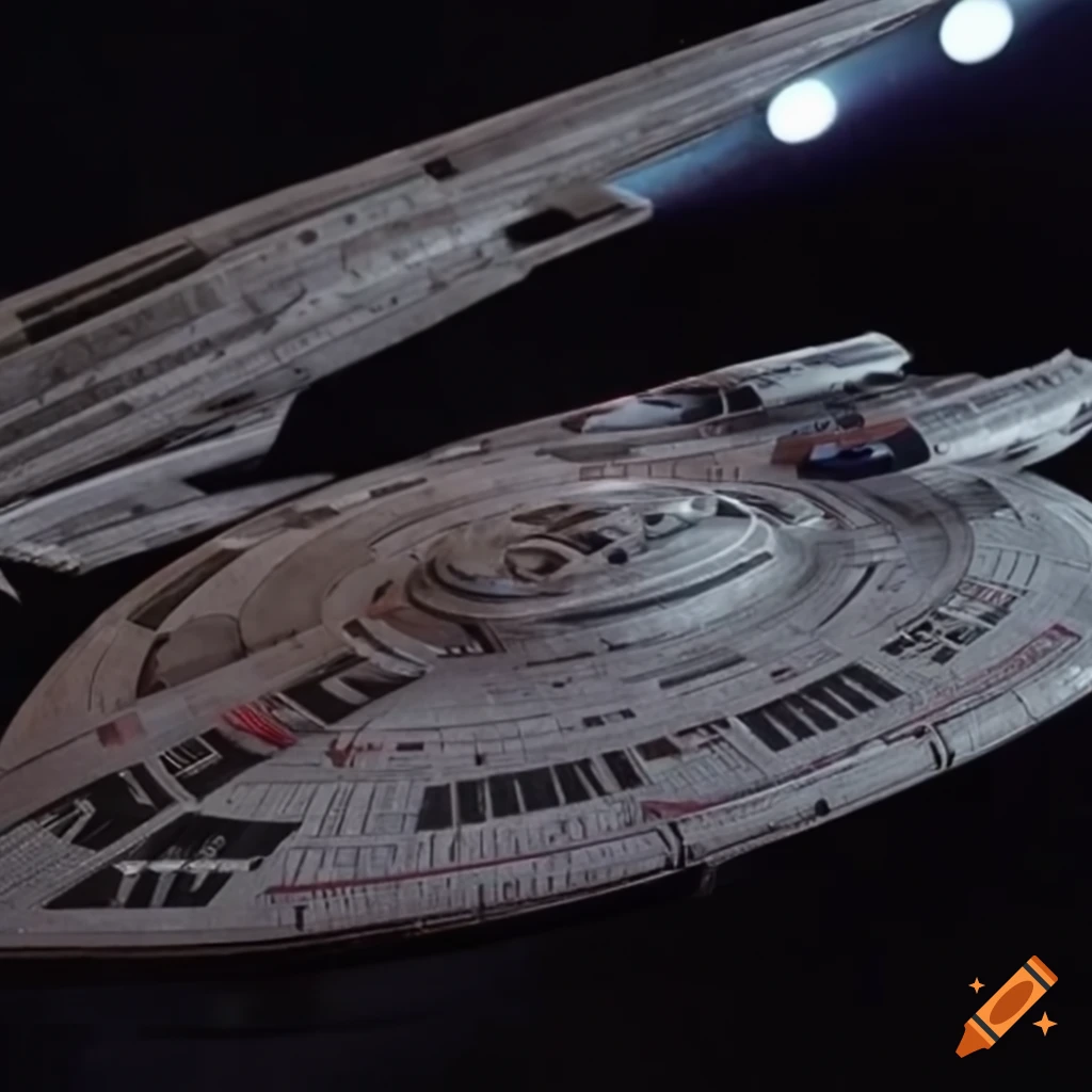 starship from the 32nd century in the Star Trek universe