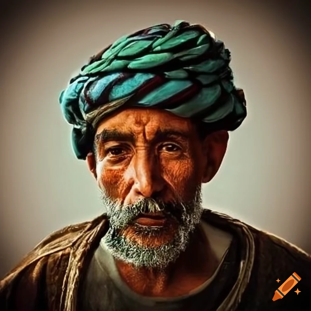 portrait of a Moroccan man