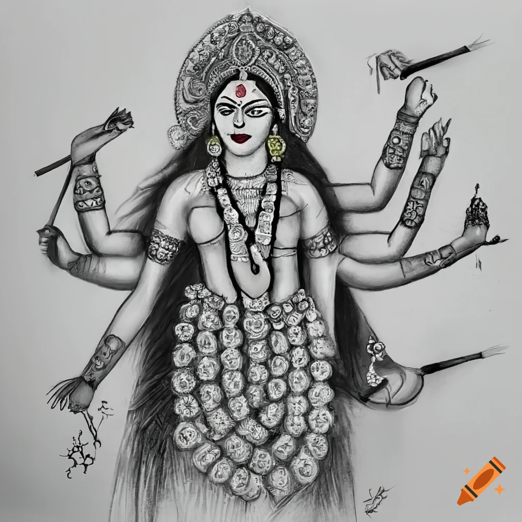 Kali maa | Goddess artwork, God illustrations, God art-vachngandaiphat.com.vn