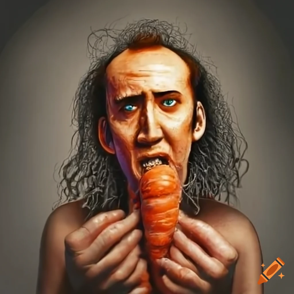 Nicholas Cage Eating Carrots On Craiyon nicholas-cage-eating-carrots-on-craiyon