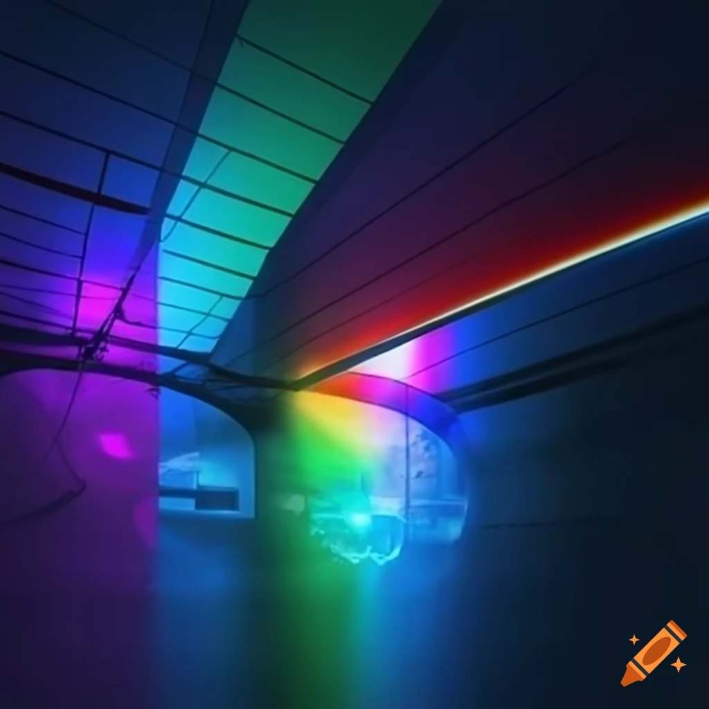 ChromaGlow banner with vibrant RGB lights