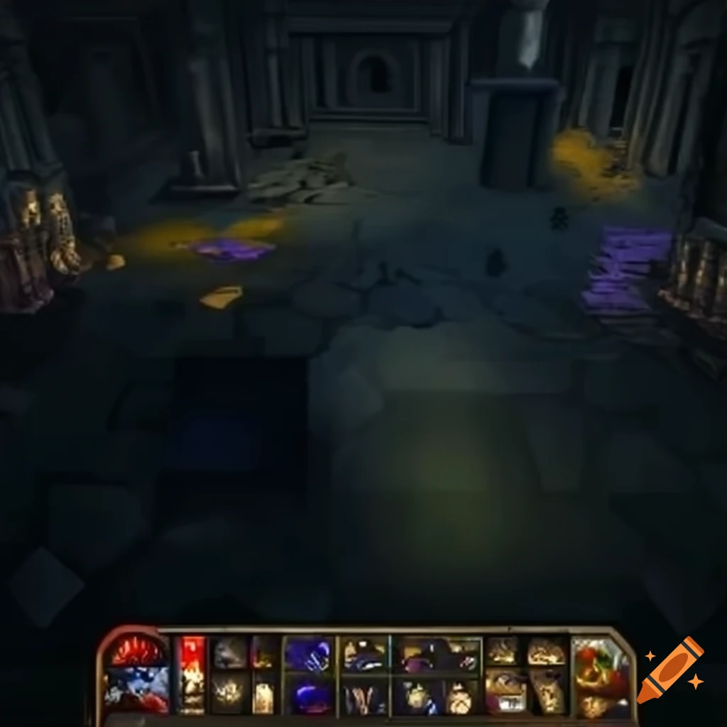 Artwork depicting depth and dimension on Craiyon