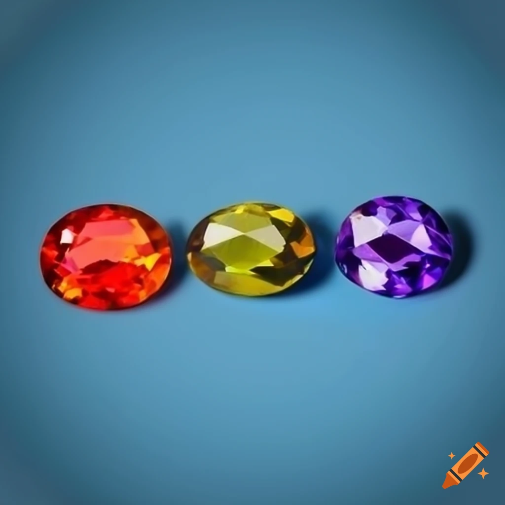 Colorful Gemstones On A Blue Background On Craiyon colorful-gemstones-on-a-blue-background-on-craiyon