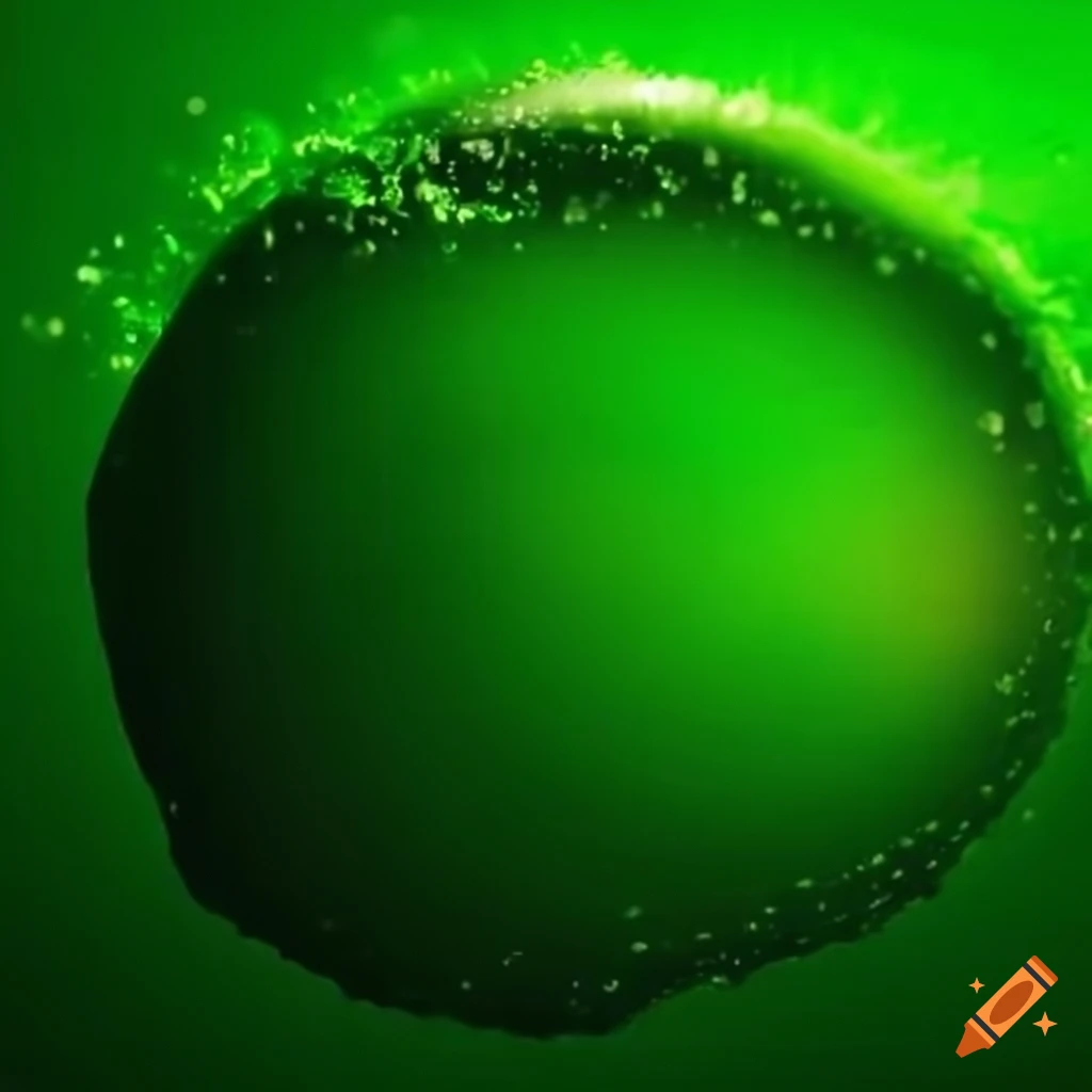 vibrant green label design